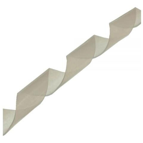 spirale protezione cavi, diametro 18mm, flessibile, bianca, 10m - Foto 1