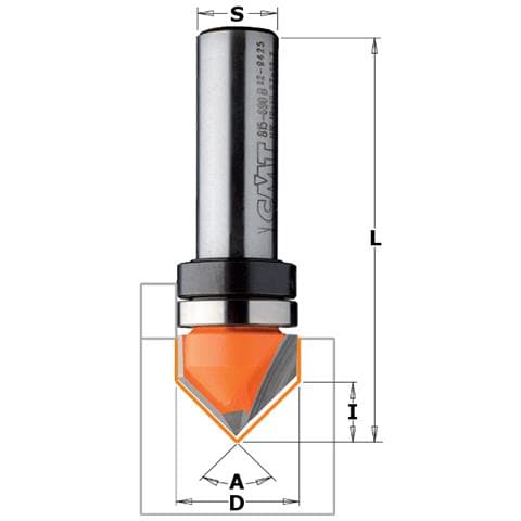 Fresa X Intagli A 90 Gr. Hw S=8 D=16x12.7x53 Dx C/cusc. 915.160.11b - Foto 1