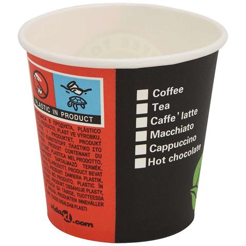 Bicchieri Da Caffè Monouso In Carta 1000 Pz 4 Oz (120 Ml)  - Foto 7