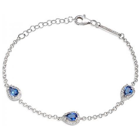 Bracciale Donna Gioielli Tesori Argento 925% Saiw11 - Foto 1