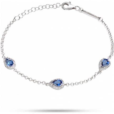 Bracciale Donna Gioielli Tesori Argento 925% Saiw11 - Foto 3