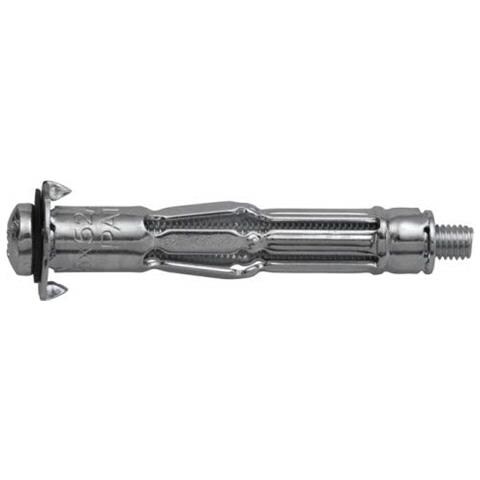 Tassello In Metallo Con Vite Pz 2 M4 X 41 Mm In Acciaio Zincato 100 Pezzi - Foto 2