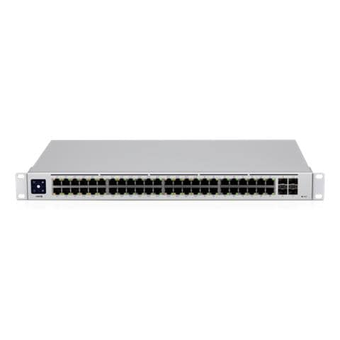 UniFi USW-48-POE-EU switch di rete Gestito Gigabit Ethernet (10/100/1000) Supporto Power over Ethernet (PoE) Argento - Foto 2