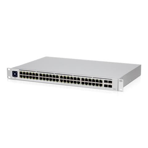UniFi USW-48-POE-EU switch di rete Gestito Gigabit Ethernet (10/100/1000) Supporto Power over Ethernet (PoE) Argento - Foto 1