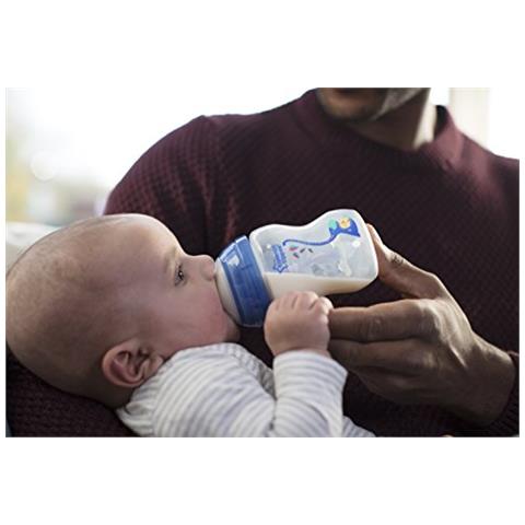 Tommee Tippee Bottiglia Anti-colica Avanzato, 260 Ml, Blu, 1 Pezzo - Foto 2