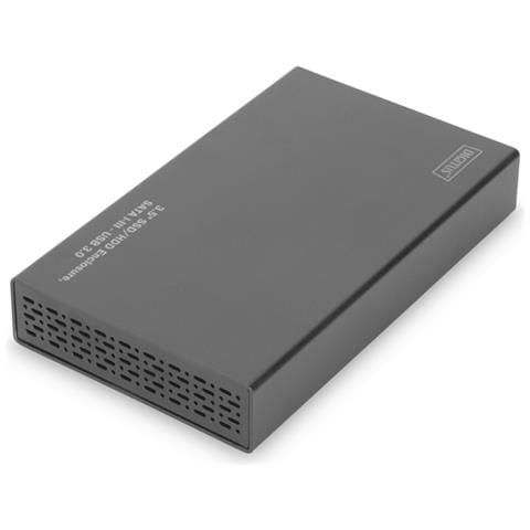 DA-71106 Enclosure HDD / SSD 2.5/3.5" Nero box per hard disk esterno - Foto 2