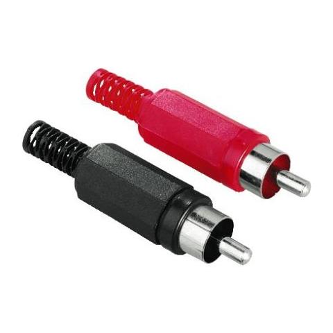 RCA Plug, solderable, 2 pieces cavo di interfaccia e adattatore - Foto 1