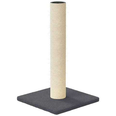 Palo Tiragraffi Per Gatti Grigio Scuro 22x22x45 Cm - Foto 1
