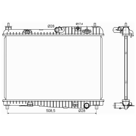 Radiatori Ford 53152 - Foto 1