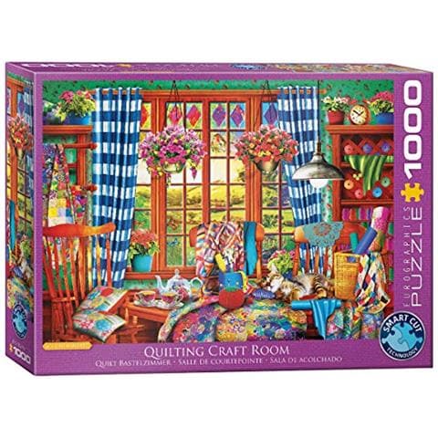 (eurhr Patchwork Craft Room Puzzle Da 1000 Pezzi Puzzle Da 1000 Pezzi - Foto 1