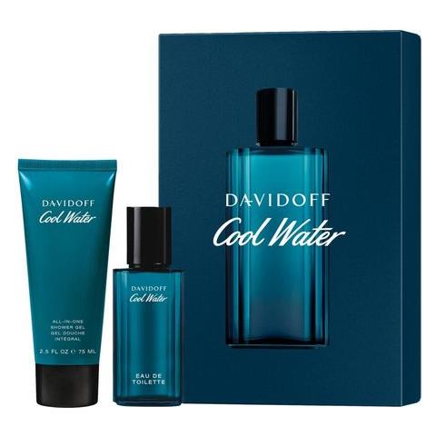 Set Regalo Uomo Cool Water Man Eau De Toilette 40 Ml + 75 Ml - Foto 1