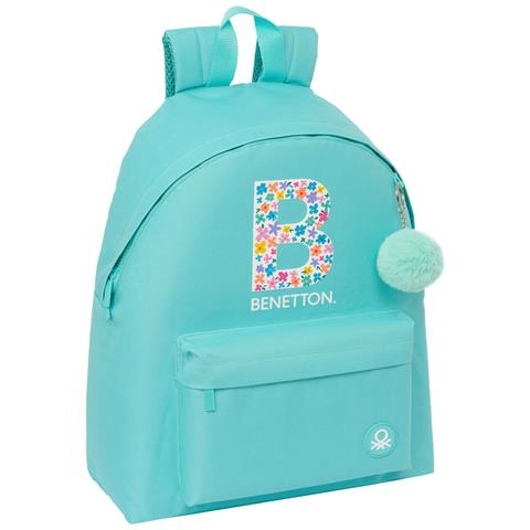 Zaino Scuola Letter Verde 33 X 42 X 15 Cm - Foto 1