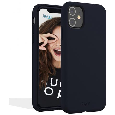 Cover Per Iphone 14 Premium Silicone Microfibra, Blu - Foto 1