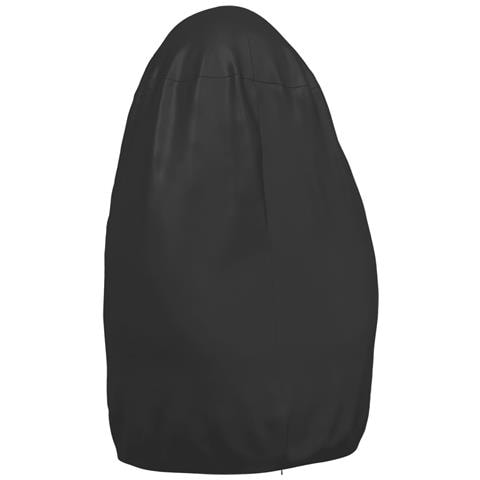 Copertura per Poltrona Sospesa Nera Ø 190x108 cm 420D Oxford - Foto 1