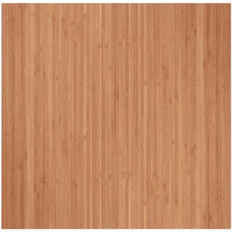 Tappeto Rettangolare Naturale 100x100 Cm In Bambù - Foto 2