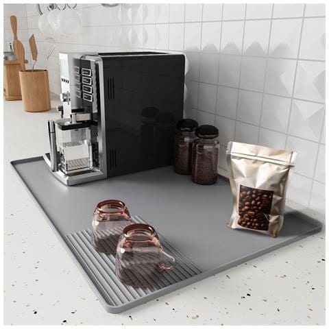 Tappetino Per Macchina Da Caffè - 9,84 Pollici X 7,87 Pollici Grey - Foto 1