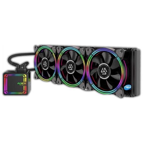 Dissipatore A Liquido 360mm 3 Ventole Rgb 1851 1700 1200 Am5 Am4 115x 1151 1150 - Foto 1
