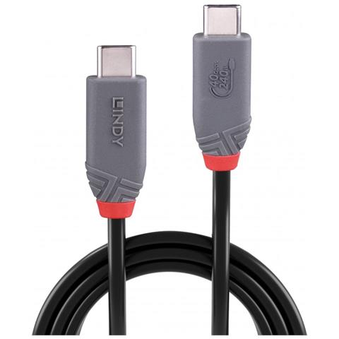 36957 cavo USB USB4 Gen 3x2 1,5 m USB C Nero - Foto 2