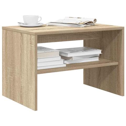 Mobile Porta Tv Rovere Sonoma 60x40x40 Cm In Legno Multistrato - Foto 1