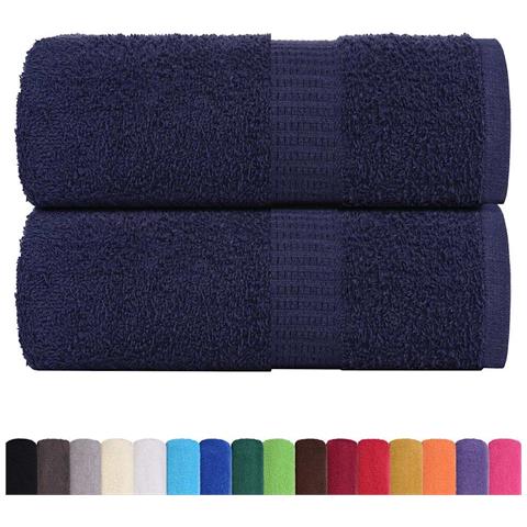 Asciugamani Per Sapone 2 Pz 30x30 Cm 360 G/m 100% Cotone - Foto 2