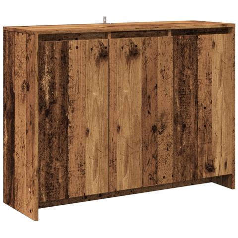 Credenza Legno Antico 102x35x55 Cm In Truciolato - Foto 2