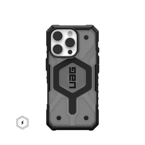 [U] by UAG Pathfinder Clear custodia per cellulare 16 cm (6.3") Cover Cenere, Nero - Foto 1