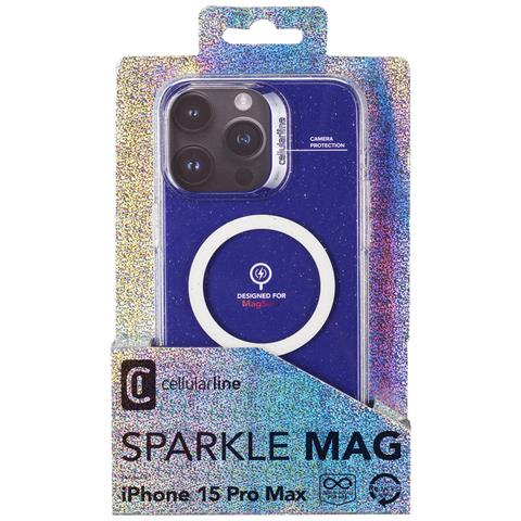 Sparkle Mag - iPhone 15 Pro Max Custodia con finish glitterato compatibile con ecosistema MagSafe® - Foto 2