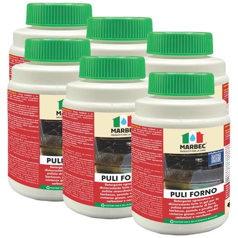 Detergente Gel Sgrassatore Disincrostante Forni Barbecue Pentole Puli Forno® - 1kgx6pz - Foto 1