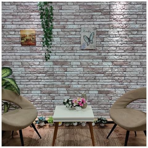 Lusso Casadino -  Pannelli Murali 3d Con Design A Mattoni Grigio Scuro 10 Pz Eps - Foto 7