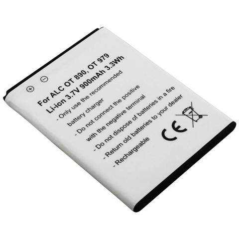 Batteria Di Ricambio Per Alcatel Ot 890 Ot 979 3,7v 900mah Li-ion - Foto 1