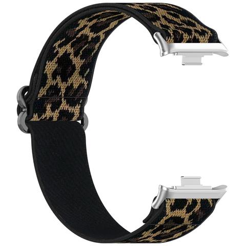 Cinturino Elastico In Nylon Con Stampa Leopardata Per Redmi Watch 5 Per Xiaomi Band 9 Pro - Foto 1
