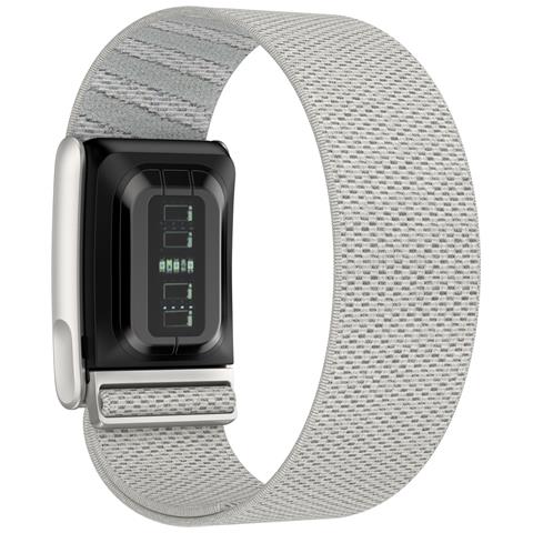 Cinturino Elastico Compatibile Con Whoop Watch, Fascia Sportiva In Cashmere E Poliestere Con Fibbia In Lega Di Zinco Silver - Foto 2