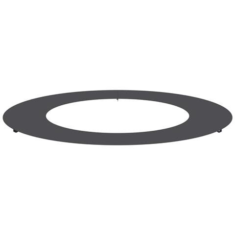 Anello piatto per albero Nero Ø50 / 80 cm Acciaio - Foto 1