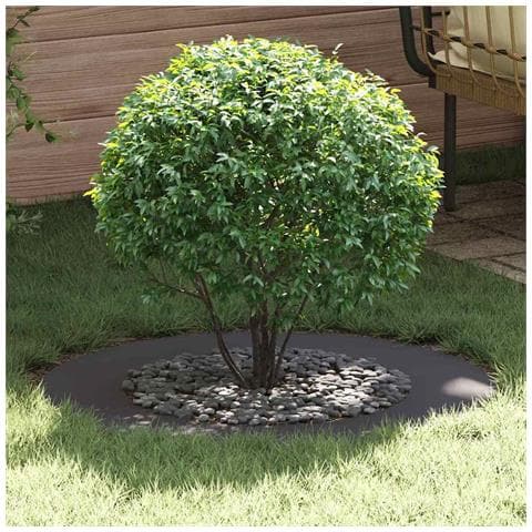 Anello piatto per albero Nero Ø50 / 80 cm Acciaio - Foto 2