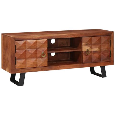 Armadi e Supporti per Storage di Media Marrone 112 x 30 x 48 cm - Foto 1
