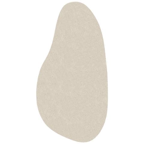 "Tappeto ""HUARTE"" a pelo corto morbido e lavabile beige 100x200 cm" - Foto 1