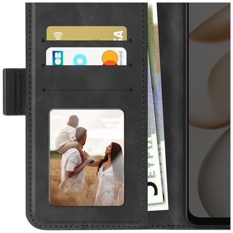 Custodia A Libro Per Honor 400 Smart Con Portacarte Rimovibile E Funzione Stand - Foto 5