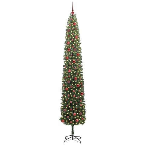 Albero di Natale artificiale con 300 LED Verde 270 cm - Foto 2