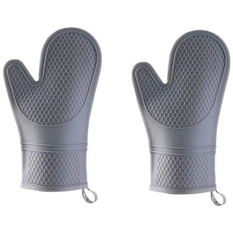 Guanti Da Forno In Silicone (confezione Da 2) - Presine Da Cucina Resistenti Al Calore Per Cucinare E Cuocere - Foto 1