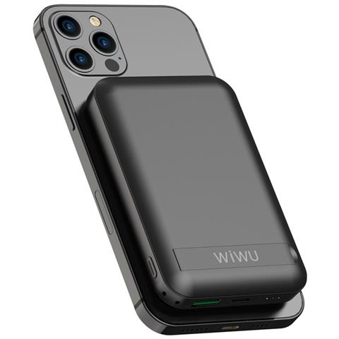Power Bank per Apple iPhone 12-15 Series - Black - Nero, 10000 mAh - Foto 1