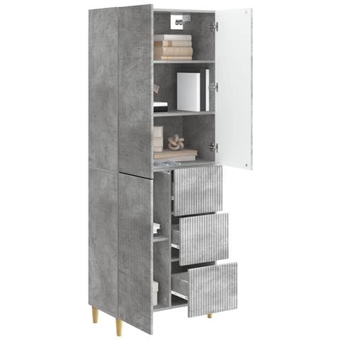 Set di armadi 2 pcs 66 x 34,5 x 90 cm Legno ingegnerizzato - Foto 2