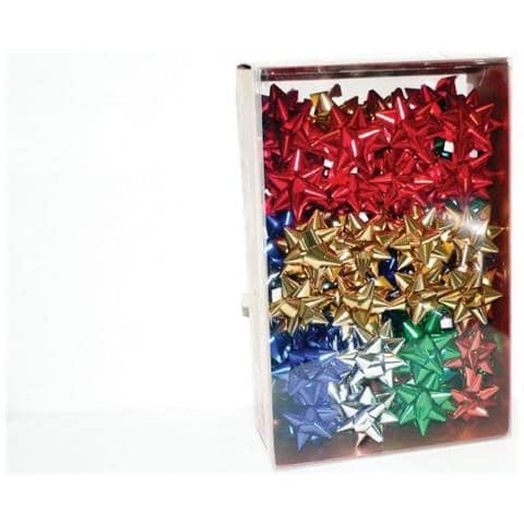 Stelle Adesive Metallizzate da 19 mm 70 Pezzi Assortiti - Foto 2