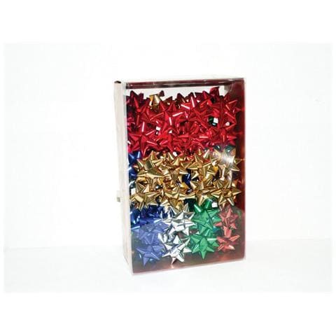 Stelle Adesive Metallizzate da 19 mm 70 Pezzi Assortiti - Foto 1