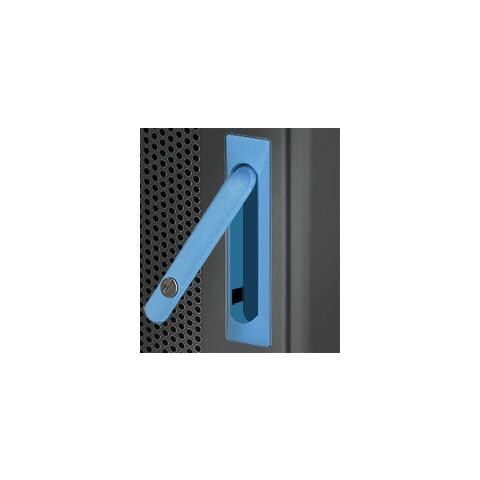 I-CASE MAN-2 - Maniglia Girevole per Porta Armadi Rack Azzurra - Foto 1