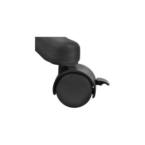 Robusto Stativo a Rotelle per Vento Macchina Altezza Max 110 cm Nero 17364 - Foto 7