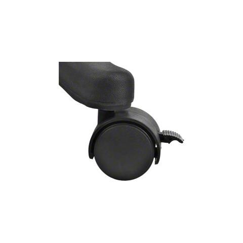 Robusto Stativo a Rotelle per Vento Macchina Altezza Max 110 cm Nero 17364 - Foto 2