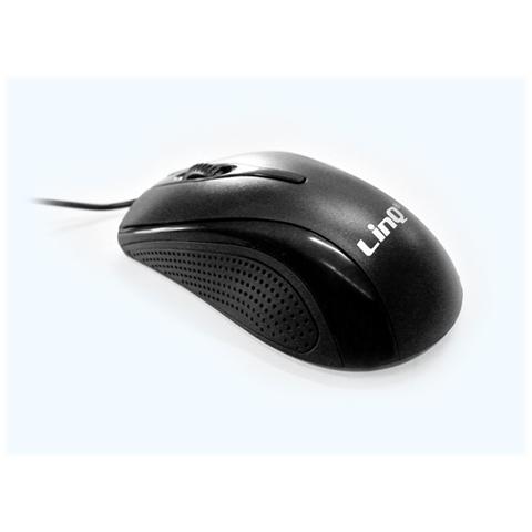 Mouse Ottico Usb 2,0 Black 1200 Dpi Cavo 1,5 Mt - Foto 2