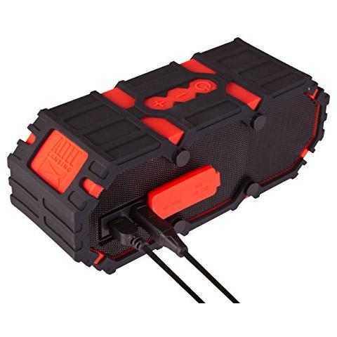 Speaker Audio Mini Life Jacket 2 Impermeabile Bluetooth Nero e Rosso - Foto 2