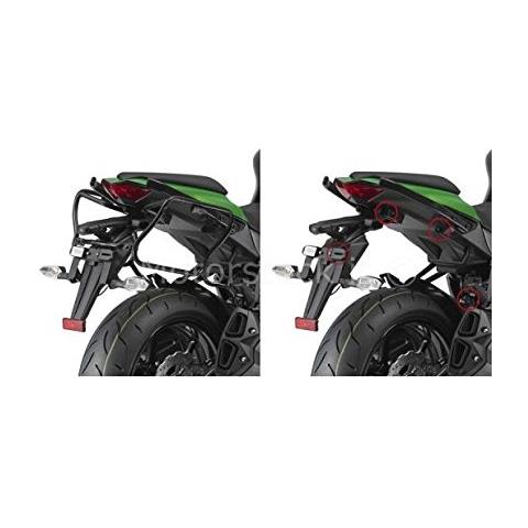 Plxr4100 Givi Portavaligie Laterali V35 (sgancio Rapido) Kawasaki Z1000sx 2011 E - Foto 1