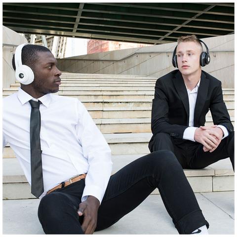 Magnussen H1 Hb1000102 Cuffie Wireless Con Bluetooth Pieghevoli Con Astuccio Autonomia 10 Ore Ricarica 2,5 Ore - Foto 6